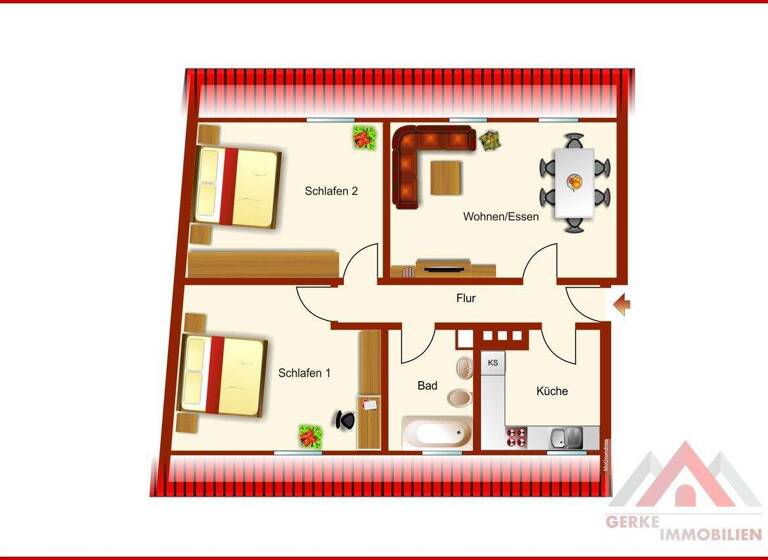 Wohnung zum Kauf 90.000 € 3 Zimmer 63 m² Usseln Willingen (Upland) / Usseln 34508