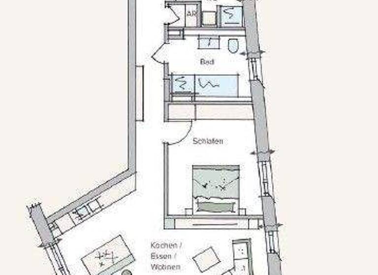 Wohnung zum Kauf provisionsfrei 896.735 € 3 Zimmer 104,8 m² 1. Geschoss Fahrstraße 13 Innenstadt Erlangen 91052