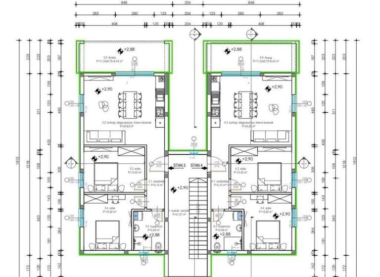 Wohnung zum Kauf 253.000 € 5 Zimmer 70 m² Vir