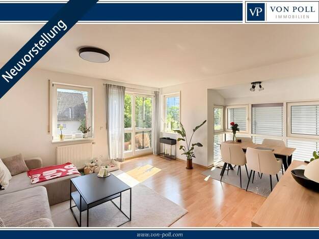 Wohnung zum Kauf 349.000 € 2 Zimmer 63,6 m² 2. Geschoss Derendingen Tübingen 72072