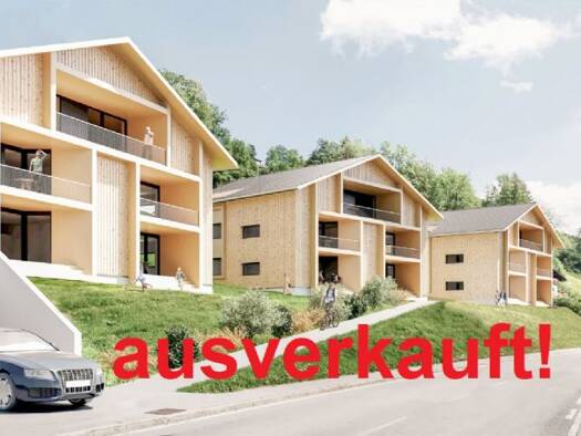Terrassenwohnung zum Kauf provisionsfrei 497.970 € 3 Zimmer 85,3 m² 1. Geschoss Stadel Egg 6863