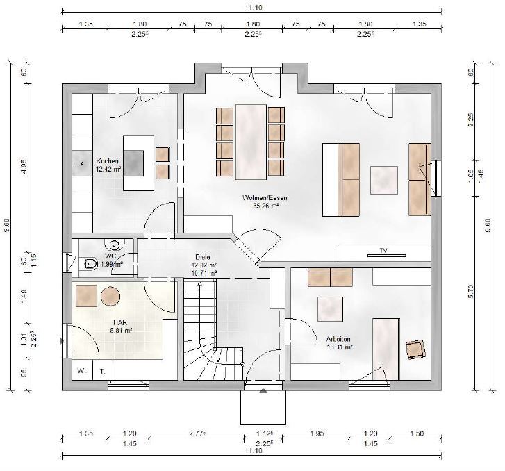 Haus zum Kauf 611.350 € 6 Zimmer 148 m²<br/>Wohnfläche 739 m²<br/>Grundstück Miersdorfer Werder Zeuthen 15738