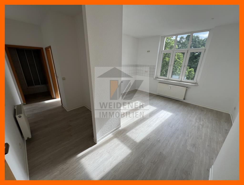 Wohnung zur Miete 395 € 2 Zimmer 61,7 m²<br/>Wohnfläche 2.<br/>Geschoss ab sofort<br/>Verfügbarkeit Karl-Marx-Allee 2 Debschwitz 1 Gera 07548