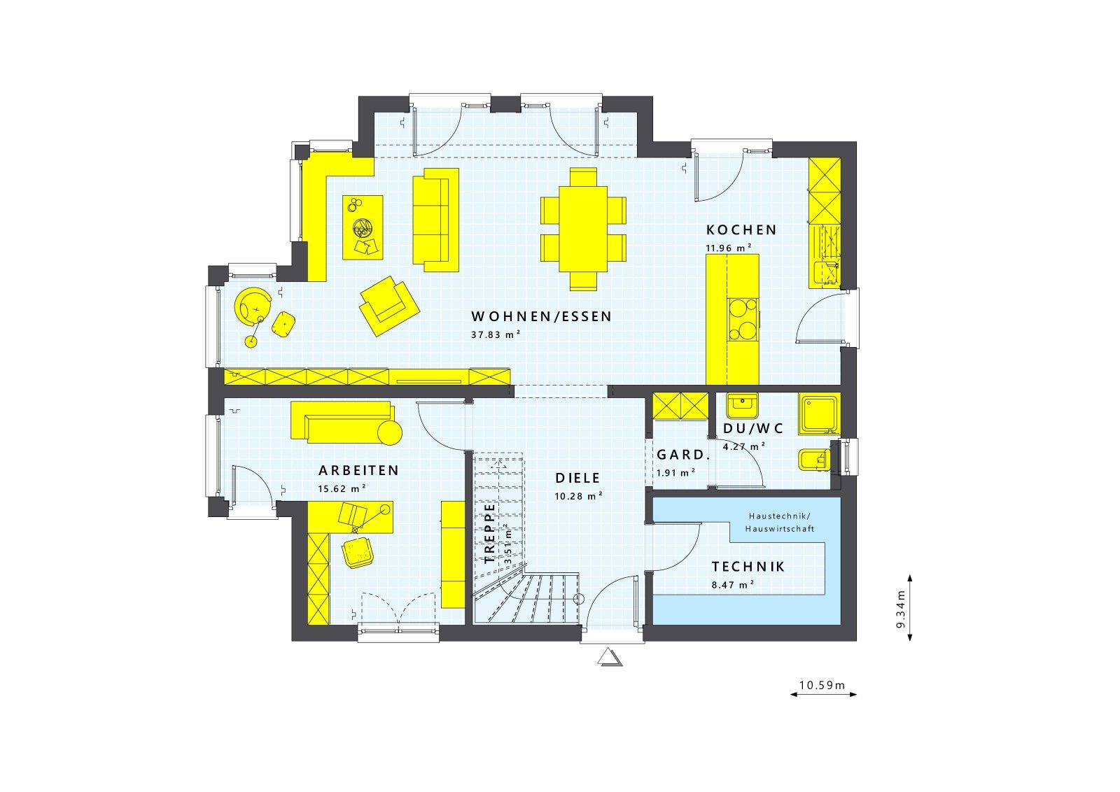 Einfamilienhaus zum Kauf provisionsfrei 705.912 € 6 Zimmer 165 m²<br/>Wohnfläche 801 m²<br/>Grundstück Schmitten Schmitten 61389