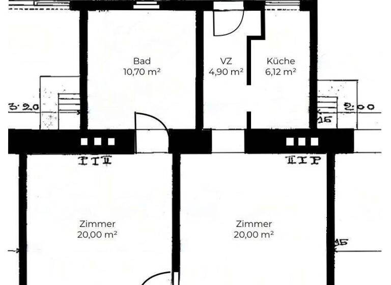 Wohnung zum Kauf 199.000 € 2 Zimmer 62,8 m² 1. Geschoss Wien 1210
