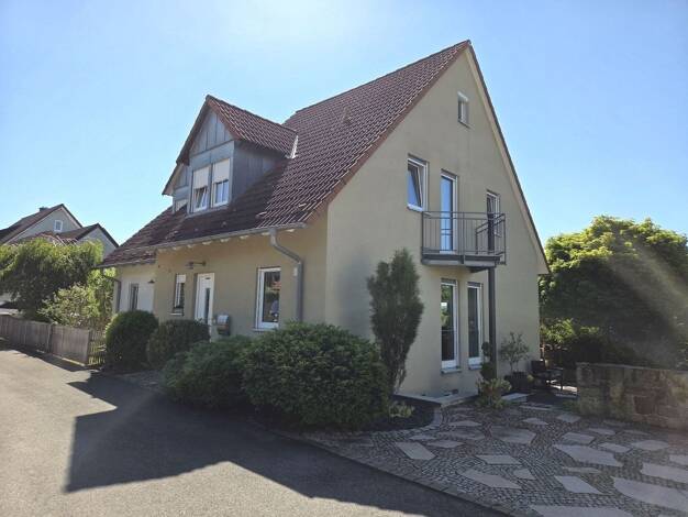 Doppelhaushälfte zum Kauf 439.000 € 5 Zimmer 115 m² 423 m² Grundstück Untertheres Theres 97531