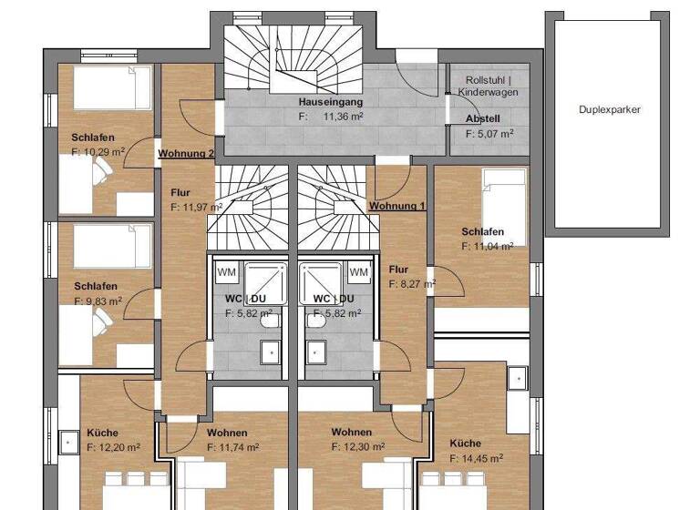 Mehrfamilienhaus zum Kauf - Erstbezug provisionsfrei 3.395.000 € 375 m² 1.161 m² Grundstück Aubing-Lochhausen-Langwied München 81249