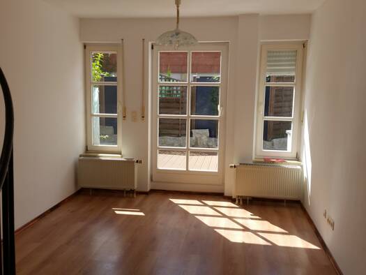 Terrassenwohnung zur Miete 780 € 3 Zimmer 58 m² Geschoss EG/2 frei ab sofort Buckenhofen Forchheim 91301