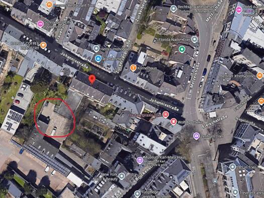 Außenstellplatz zur Miete provisionsfrei 90 € 12 m² Johannisstr. 1 Innenstadt Trier 54290