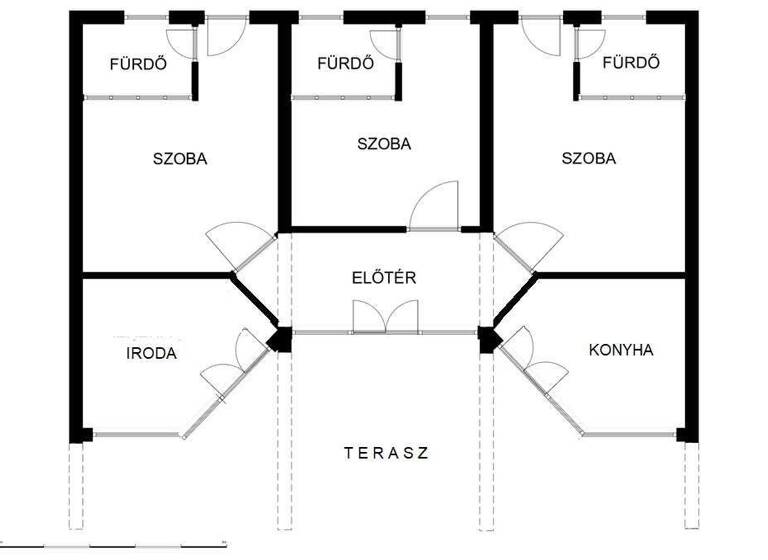 Verkaufsfläche zum Kauf 233.500 € 3 Zimmer 108 m² Verkaufsfläche Balatonszemes
