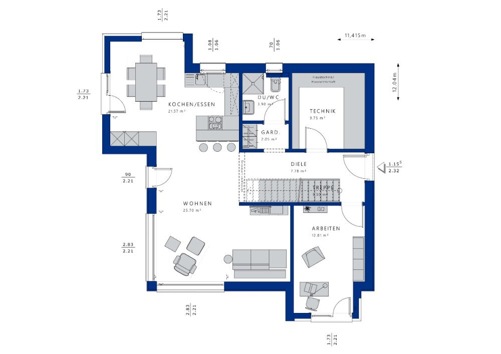 Einfamilienhaus zum Kauf provisionsfrei 433.700 € 5 Zimmer 145 m²<br/>Wohnfläche 880 m²<br/>Grundstück Langenbernsdorf Langenbernsdorf 08428