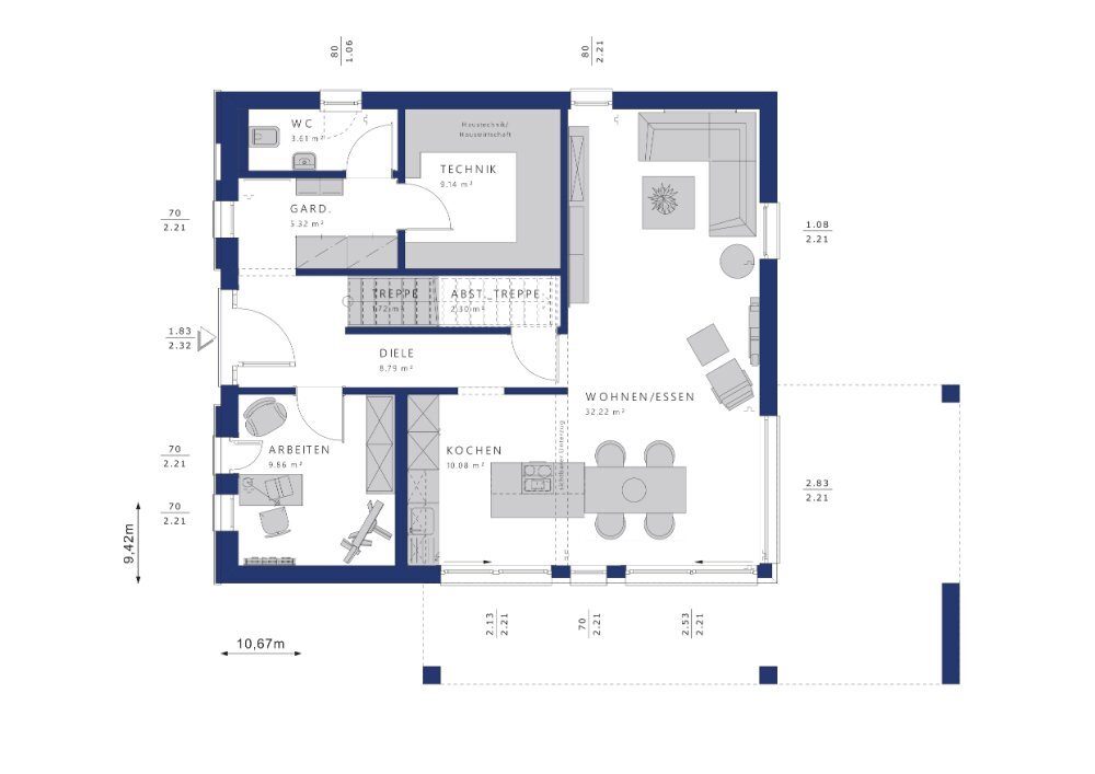 Einfamilienhaus zum Kauf 639.388 € 6 Zimmer 164,7 m²<br/>Wohnfläche 580 m²<br/>Grundstück Borkwalde 14822