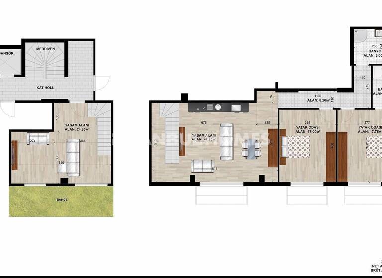 Studio zum Kauf 324.000 € 4 Zimmer 137 m² EG Istanbul 34714