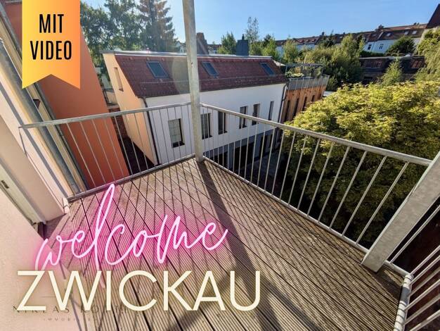 Wohnung zur Miete 398 € 3 Zimmer 63 m² 2. Geschoss Bosestraße 27 Innenstadt Zwickau 08056
