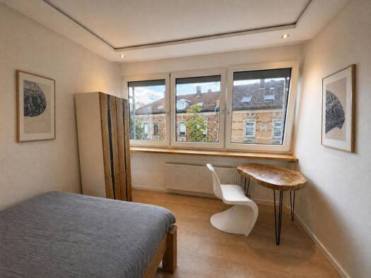 Wohnung zur Miete 700 € 1 Zimmer 20 m² Geschoss 3/4 frei ab 01.08.2026 Südweststadt Karlsruhe 76133
