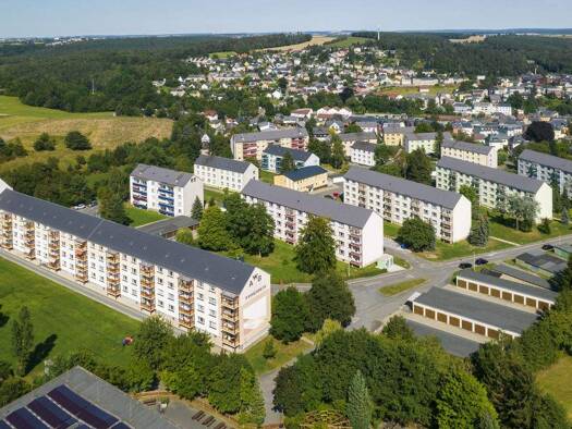 Wohnung zur Miete 462 € 3 Zimmer 57,7 m² 3. Geschoss Dr-Wilhelm-Külz-Str. 15 Triebes Zeulenroda-Triebes 07950