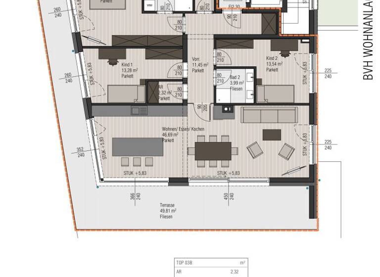 Penthouse zum Kauf 1.490.000 € 4 Zimmer 2. Geschoss Millstatt am See 9872