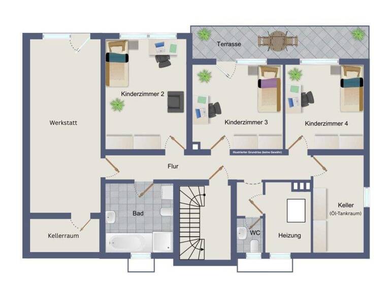Einfamilienhaus zum Kauf 325.000 € 6 Zimmer 163 m² 607 m² Grundstück Schippach Elsenfeld / Schippach 63820