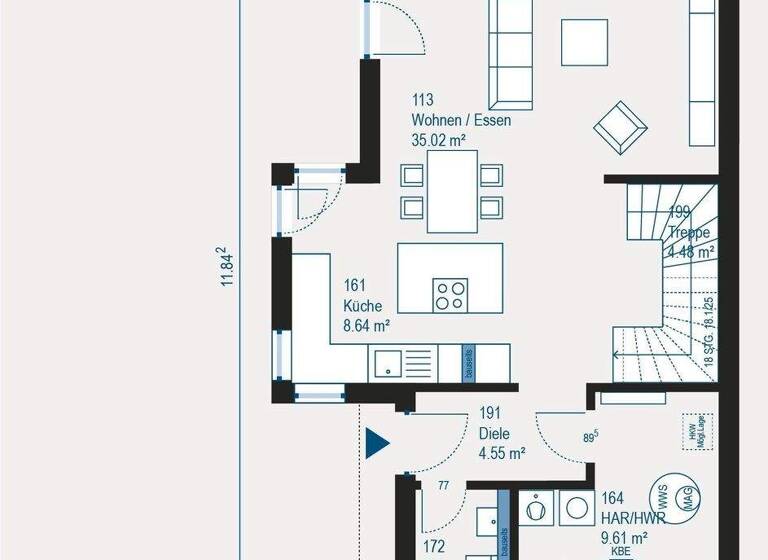 Doppelhaushälfte zum Kauf - Erstbezug 783.789 € 4 Zimmer 129,8 m² 586,5 m² Grundstück Spitalhof Ingolstadt 85051