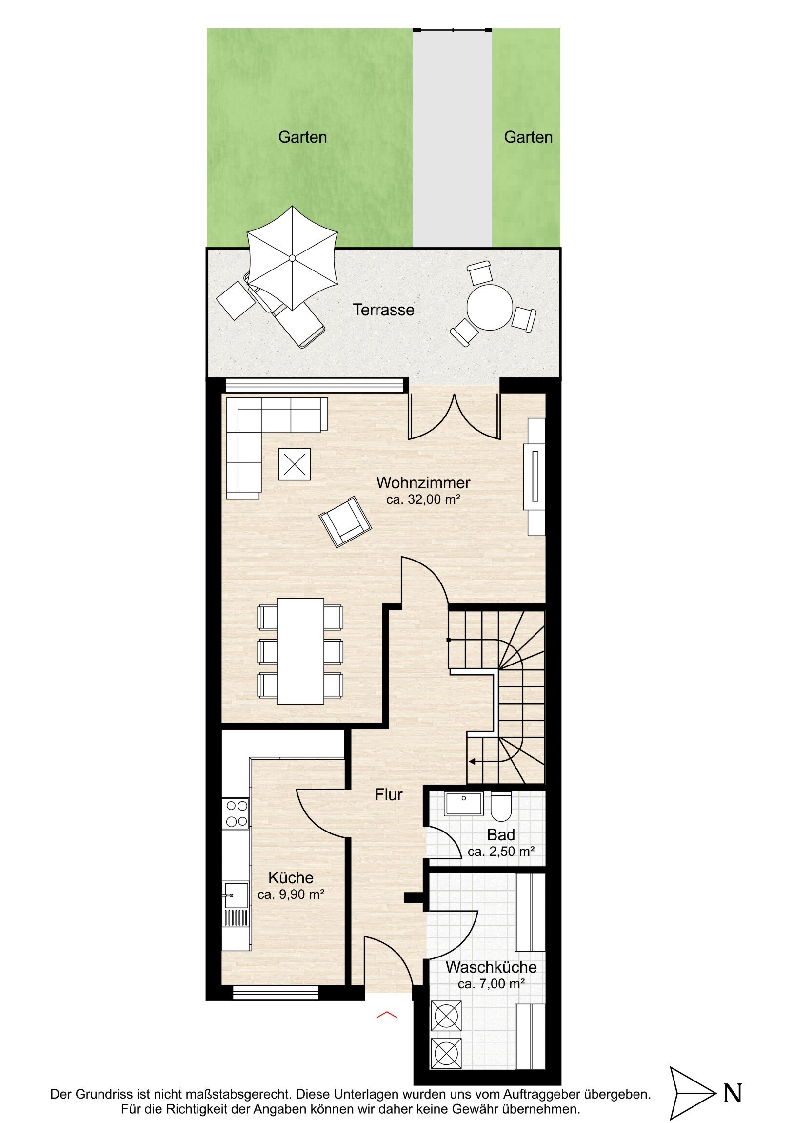 Reihenmittelhaus zum Kauf 279.000 € 5 Zimmer 120 m²<br/>Wohnfläche 168 m²<br/>Grundstück Baden Achim 28832