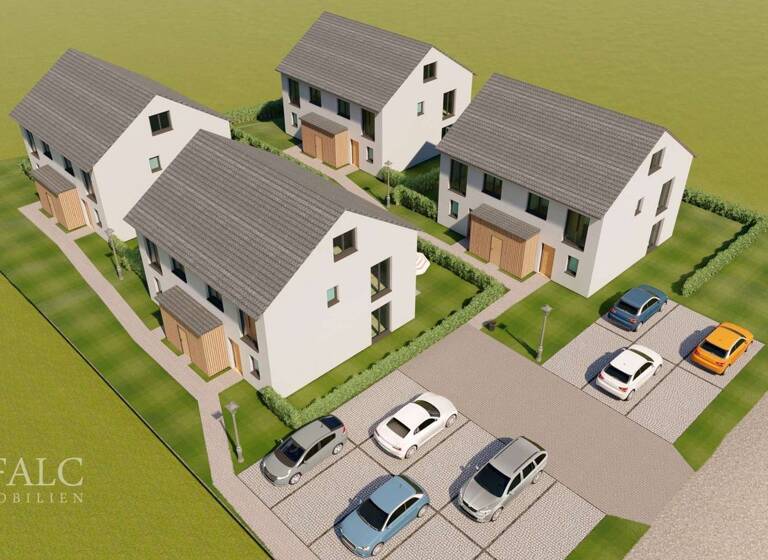 Doppelhaushälfte zum Kauf - Erstbezug 4 Zimmer 111 m² 139,6 m² Grundstück Wickendorf Schwerin, OT Wickendorf 19055