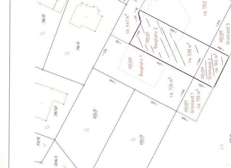 Grundstück zum Kauf provisionsfrei 165.000 € 698 m² Grundstück Aichetstraße 1 Krenglbach 4631