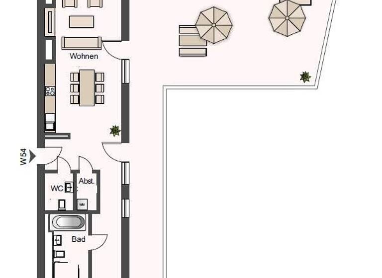 Wohnung zur Miete 1.955 € 3 Zimmer 130,4 m²<br/>Wohnfläche 5.<br/>Geschoss St Leonhard Nürnberg 90439