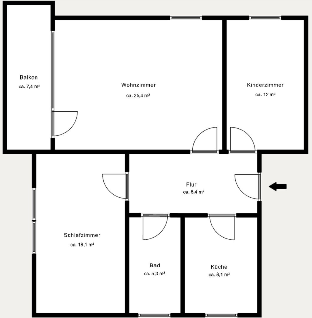 Wohnung zur Miete 1.100 € 3 Zimmer 80 m²<br/>Wohnfläche 1.<br/>Geschoss 01.02.2025<br/>Verfügbarkeit Holstentwiete 6 Halstenbek 25469