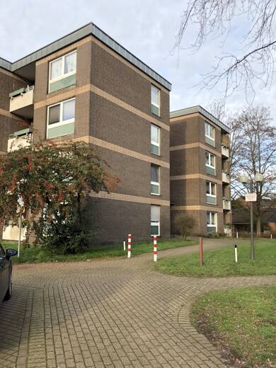 Wohnung zur Miete nur mit Wohnberechtigungsschein 233 € 2 Zimmer 48 m² EG Canarisstraße 5 Vierlinden Duisburg 47178