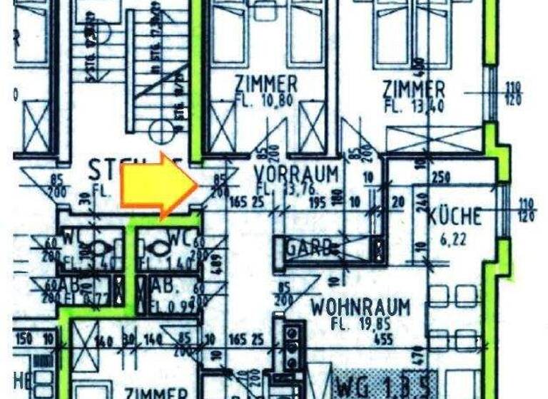 Wohnung zum Kauf 169.000 € 4 Zimmer 80,8 m² 2. Geschoss Ebene Reichenau 9565