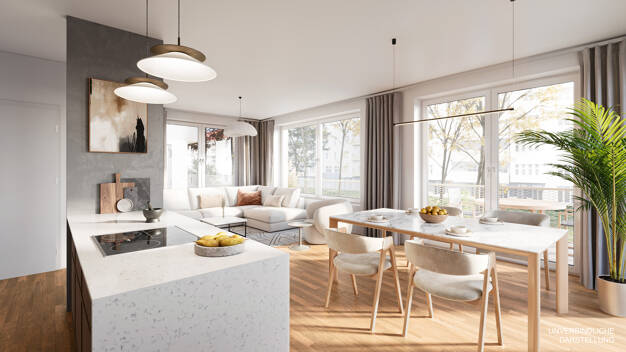 Penthouse zum Kauf - Neubau provisionsfrei 979.000 € 4 Zimmer 112,4 m² 5. Geschoss Aachener Straße 35-38 Wilmersdorf Berlin 10713
