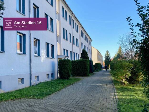 Wohnung zur Miete 300 € 3 Zimmer 56,7 m² EG Am Stadion 16 Teuchern 06682