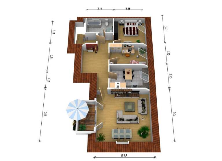 Wohnung zum Kauf 239.000 € 3 Zimmer 75 m² 1. Geschoss Ellerau 25479