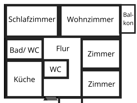 Wohnung zur Miete 1.380 € 4 Zimmer 86 m² Geschoss 1/2 frei ab sofort Freiberg Stuttgart 70437