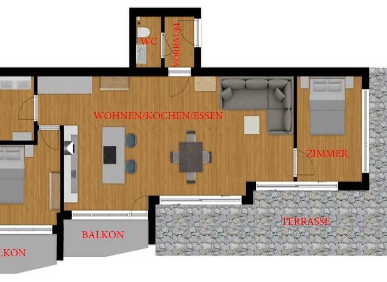 Studio zum Kauf 379.000 € 3 Zimmer 75,7 m² 2. Geschoss Ötz 6433