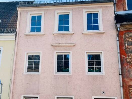 Haus zum Kauf 58.000 € 6 Zimmer 180 m² 170 m² Grundstück Strehlaer Straße 26 Oschatz Oschatz 04758