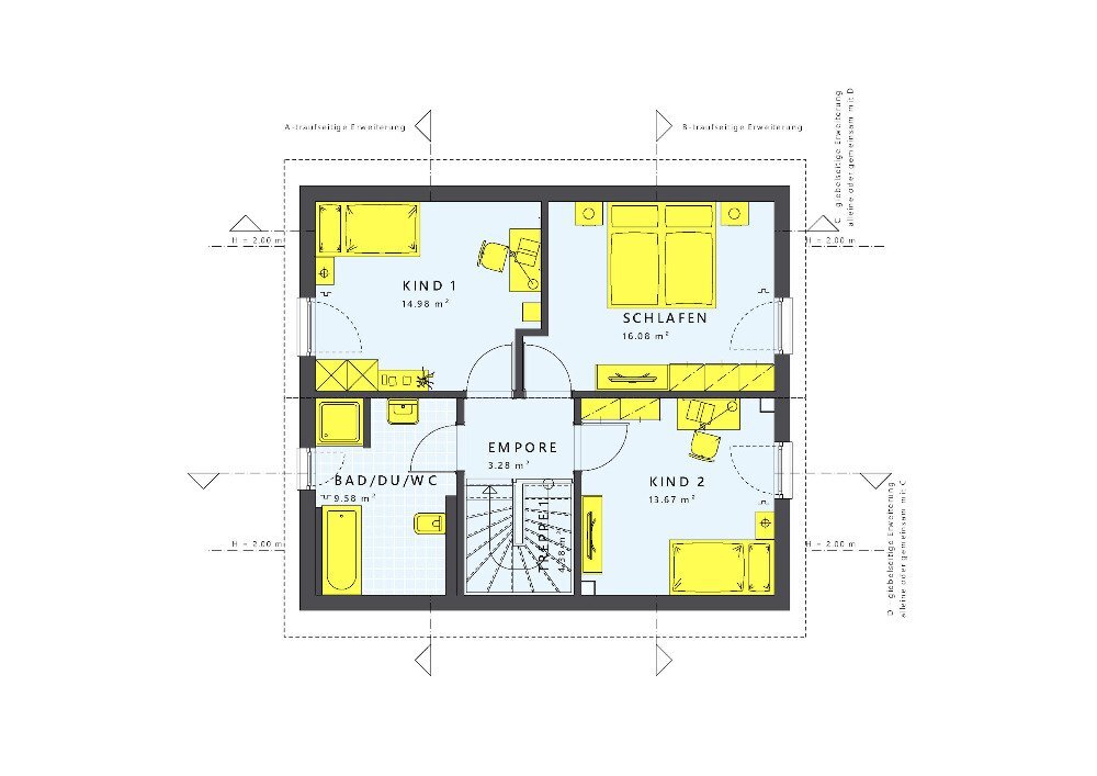 Einfamilienhaus zum Kauf 679.281 € 6 Zimmer 125 m²<br/>Wohnfläche 881 m²<br/>Grundstück Holzschwang Neu-Ulm 89233