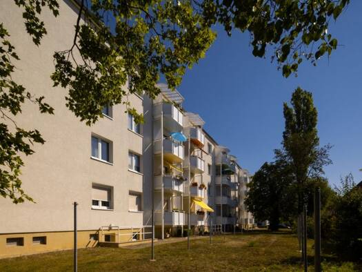 Wohnung zur Miete 381 € 3 Zimmer 58,6 m² 3. Geschoss frei ab 01.11.2026 Von-Harnack-Straße 82 Merseburg Merseburg 06217
