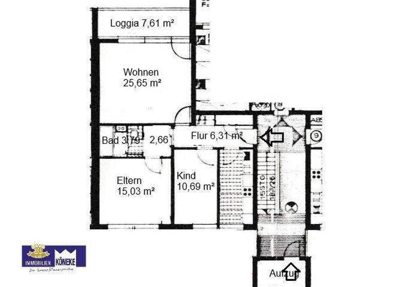 Wohnung zum Kauf 269.000 € 3 Zimmer 73 m² EG Weidedamm Bremen 28215