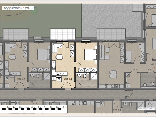 Wohnung zur Miete - Erstbezug 306 € 2 Zimmer 53,6 m² EG Gau-Odernheim 55239
