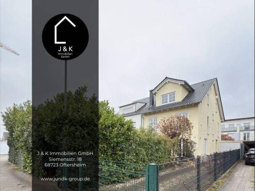 Doppelhaushälfte zum Kauf 1.039.000 € 7 Zimmer 255 m² 300 m² Grundstück Schwetzingen 68723