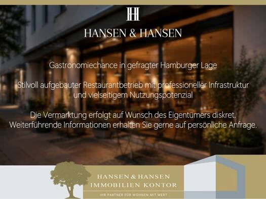 Restaurant zum Kauf 400.000 € 126,4 m² Gastrofläche Hoheluft-West Eimsbüttel 22529