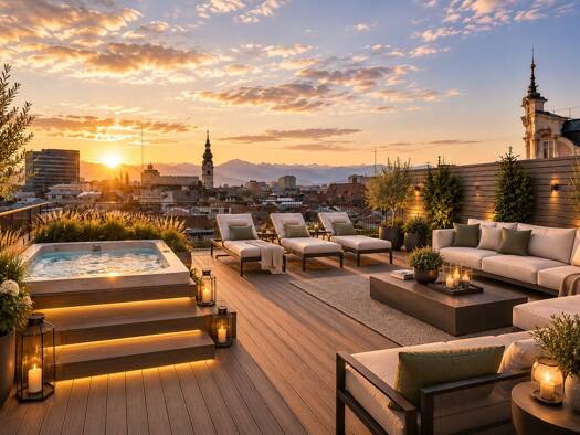 Penthouse zum Kauf - Erstbezug 996.550 € 3 Zimmer 130,3 m² Innere Stadt Klagenfurt am Wörthersee 9020