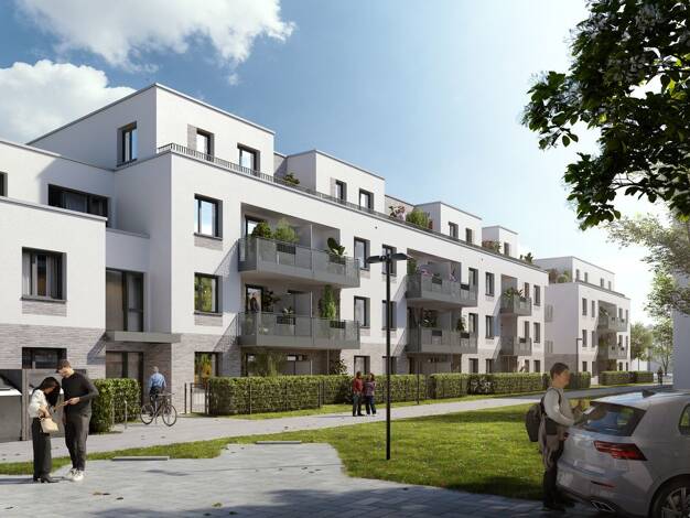 Wohnung zur Miete - Erstbezug 1.433 € 4 Zimmer 98,8 m² 1. Geschoss frei ab 01.03.2027 Marktstraße Menden Sankt Augustin 53757