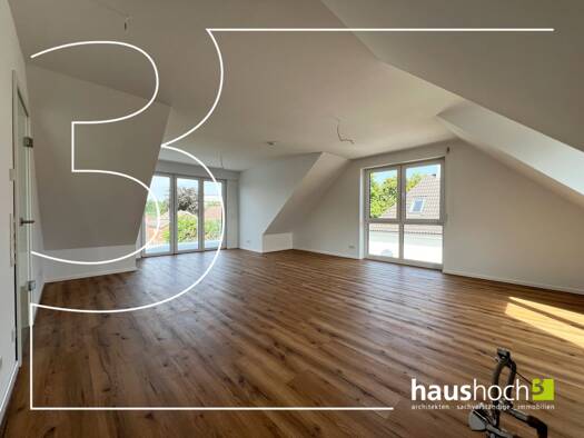 Wohnung zum Kauf - Erstbezug 679.000 € 3 Zimmer 100,5 m² 2. Geschoss Düesbergweg 91 Geist Mitte-Süd 48153