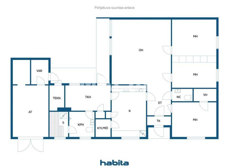 Einfamilienhaus zum Kauf 95.000 € 4 Zimmer 115 m² 1.208 m² Grundstück Sammaltie 5 Orimattila 16300