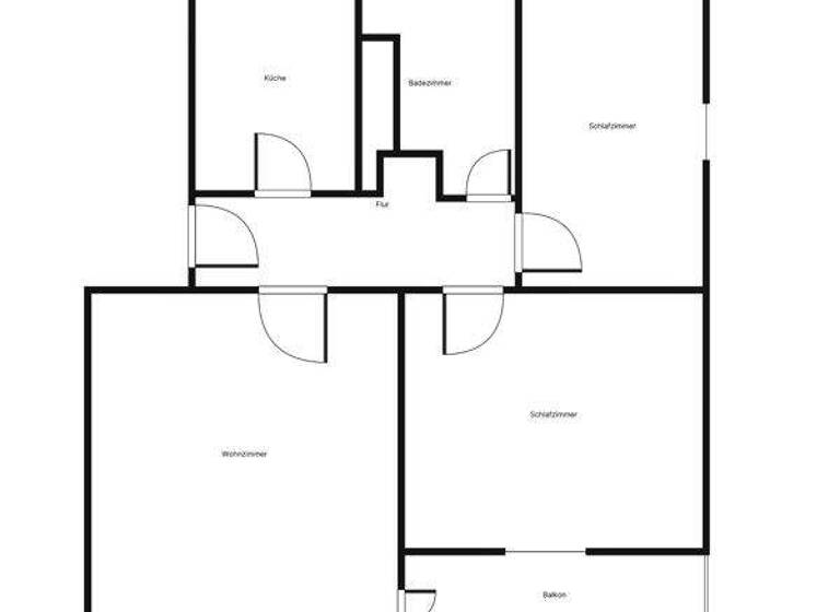 Wohnung zur Miete 538 € 3 Zimmer 64,7 m² 1. Geschoss frei ab 11.04.2026 Am Bahnhof 2 Vorsfelde Wolfsburg 38448