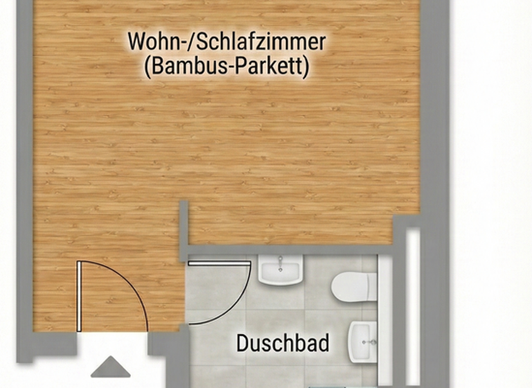 Studio zur Miete 594 € 1 Zimmer 33 m² Geschoss 2/3 frei ab sofort Flinger Straße 40 Altstadt Düsseldorf 40213