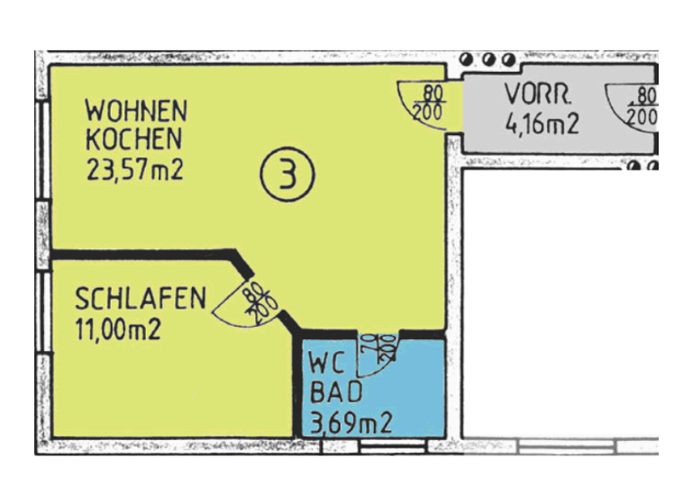Wohnung zur Miete 680 € 2 Zimmer 42,4 m² EG frei ab 01.04.2026 Vöcklabruck 4840