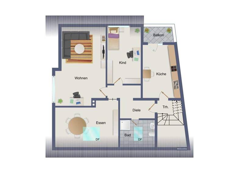 Wohnung zum Kauf 330.000 € 4 Zimmer 124 m² Brühl 50321
